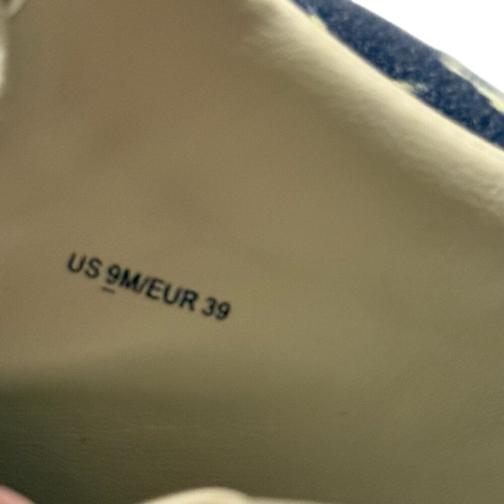 Vince Womens Cream/Ivory benefield Leather Platform Sneakers Size 9 - Picture 10 of 10